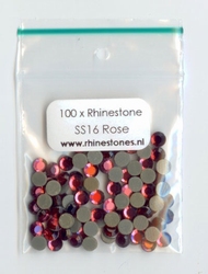 Rose Rhinestones SS16 (3.8 - 4.0mm)