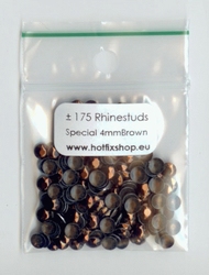 Rhinestuds Special Brown - 16 facetten