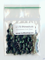 Rhinestuds Special Dark Green - 16 facetten