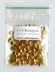 Rhinestuds Special Real Gold - 16 facetten