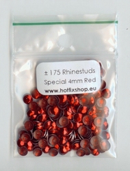 Rhinestuds Special Red - 16 facetten