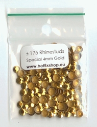Rhinestuds Special Gold - 16 facetten