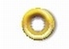 Gold nailhead donut 6mm (hierin past een SS6 steentje)