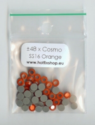Cosmo Hotfix Rhinestones SS16 Orange