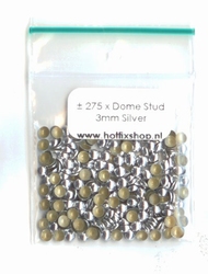 Dome Stud Hotfix Metal - Silver SS16 (3.8 - 4.0mm)