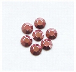 Light Orange Rhinestuds 4mm - 8 facetten