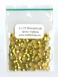 Yellow Rhinestuds 4mm - 8 facetten