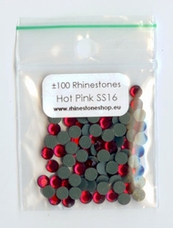 Hot Pink! Rhinestones SS16 (3.8 - 4.0mm)