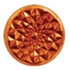 Flower Power Orange 6mm