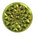 Flower Power Peridot 6mm