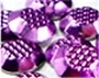 Purple Rhinestuds Lasercut / Check 4mm - 8 facetten