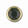 Gold-Rimmed Jet Hematite Swarovski® SS34 - (7.1 to 7.3mm)