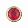 Gold-Rimmed Light Siam Swarovski® SS20 - (4.6 to 4.8mm)