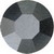 Jet Silver Flare Preciosa® Iron-on SS10 (2.7 - 2.9mm)