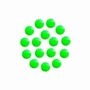 Luminescent Dome - Green - 4mm