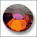 Crystal Volcano Premium Swarovski® SS34 * GEEN HOTFIX ! ! *