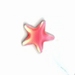 Cabouchon Star 6mm - Neon Pink