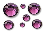 Swarovski® Amethyst Multi Size Mix Hot Fix