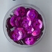 Pailletjes fuchsia holographic 6mm