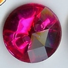 Knoop `diamant` 20mm roze