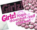 Girlz Logo doe-het-zelf pakket incl. 300 hotfix steentjes