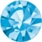 Sky Blue Rhinestones SS10 (2.7 - 2.9mm)