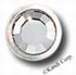 Silver-Rimmed Crystal Rhinestones SS16 (3.8 - 4.0mm)