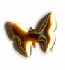 Nailhead Vlindertje goud