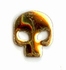 Skulls / doodshoofsjes Gold 12x10mm 12x10mm