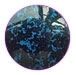 Quail Mulit colour nailhead Blue - 6mm