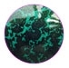 Quail Mulit colour nailhead Green - 6mm