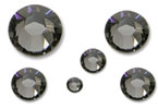 Swarovski® Black Diamond Multi Size Mix Hot Fix