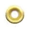 Gold nailhead donut 6mm (hierin past een SS6 steentje)
