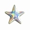 Nailhead Star - Shiny Hologram Silver - 8mm