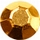 Real Gold Rhinestuds  4mm - 8 facetten