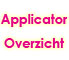 applicator overzicht